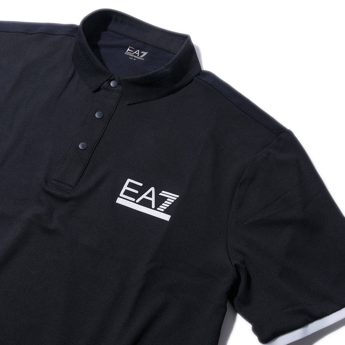 EMPORIO ARMANI 2024SS EA7 GOLF CLUB 半袖ポロシャツ3DPF14 PJMLZ エンポリオ アルマーニ メンズ 半袖 2024年春夏イーエーセブンゴルフ[0604]