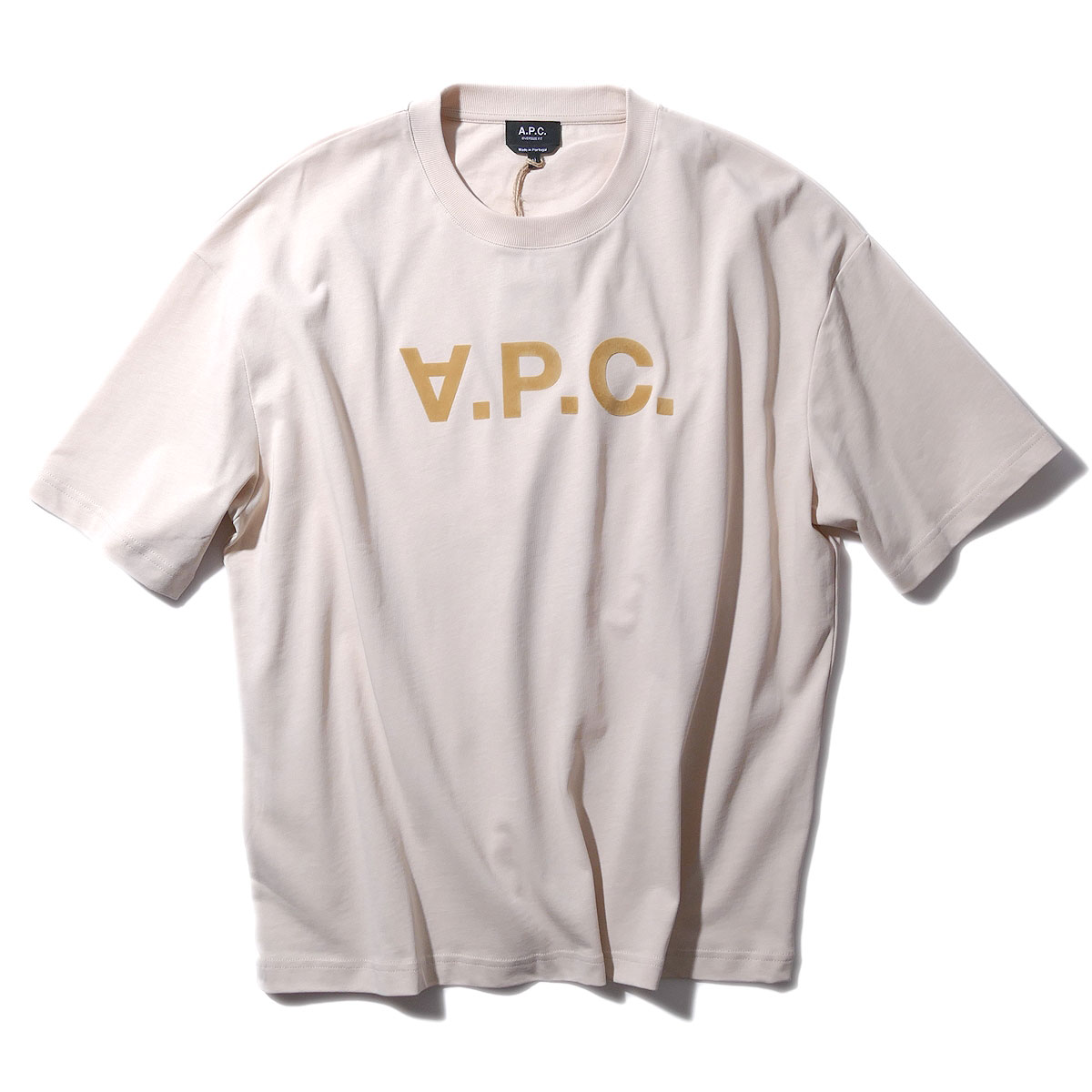 樂天商城 - 【10%OFF】アーペーセー A.P.C. ルーズフィットTシャツ M26385 エクリュ メンズ レディース 半袖 ブランド 大きいサイズ 2026SS 2026年春夏[042510]