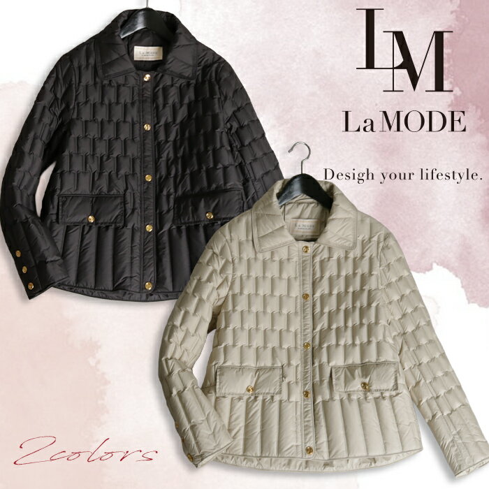 【1,500円OFFクーポン配布中】 ダウンジャケット レディース ショート 大きいサイズ ダウンコート アウター ダウン キルティング 上品 きれいめ 20代 30代 40代 50代 60代 秋 冬 体形カバー [NO.9-6805daw] (6805)のサムネイル