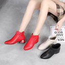 ブーツ ショートブーツ ブーティ チャンキーヒール 20cm 20.5cm 21cm 21.5cm 22cm 22.5cm 23cm 23.5cm 24cm 24.5cm 25cm 25.5cm 26cm 26.5cm 小さいサイズ 大きいサイズ