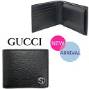 GUCCI グッチ 財布 メンズ 二つ折り財布 折りたたみ財布 小銭入れ有り コインケース付き 新作 グッチ財布 アウトレット メンズ財布 二つ折り 革 ぐっち...