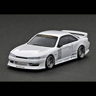 TARMAC WORKS(ターマックワークス) VERTEX SILVIA(S14)(1/64) T64G-018-WH