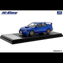 Hi-Story(ハイ・ストーリー) SUBARU IMPREZA WRX STi 2002(1/43) HS433BL