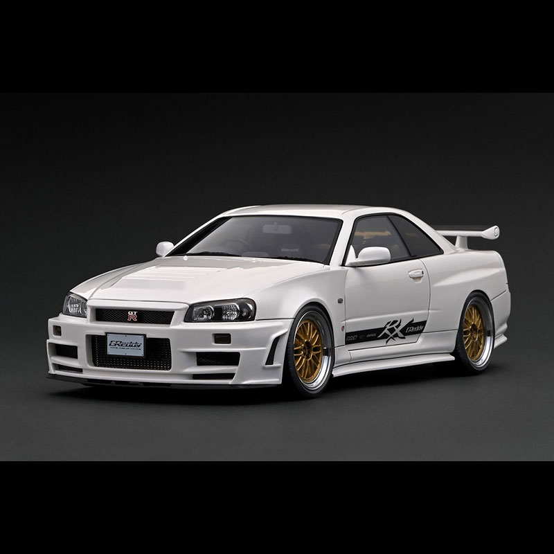 R34 スカイライン 前期 HID用 左右セット ヘッドライト 純正加工品 