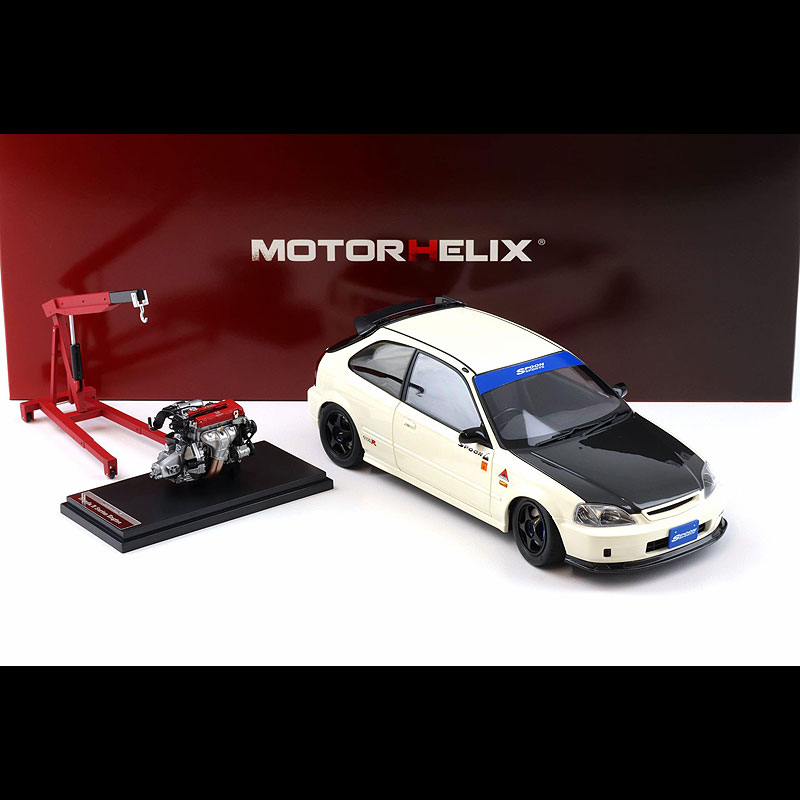MOTORHELIX(モーターヘリックス) HONDA CIVIC TYPE R(EK9) Spoon(1/18) M85015
