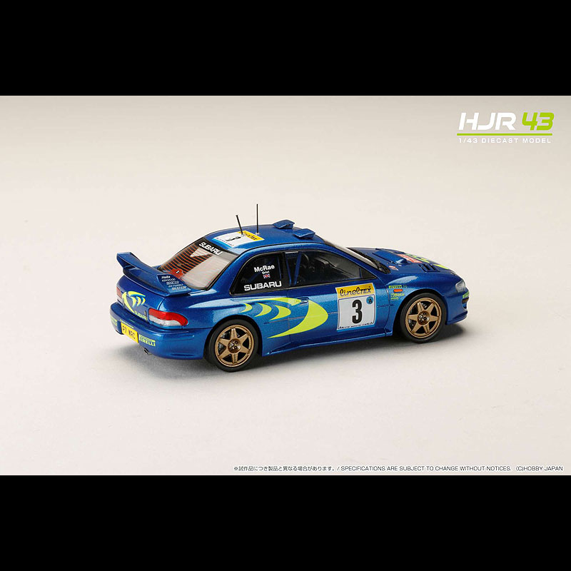 Hobby JAPAN(�ۥӡ�����ѥ�) SUBARU IMPREZA #3 1998(1/43) HJR431003A