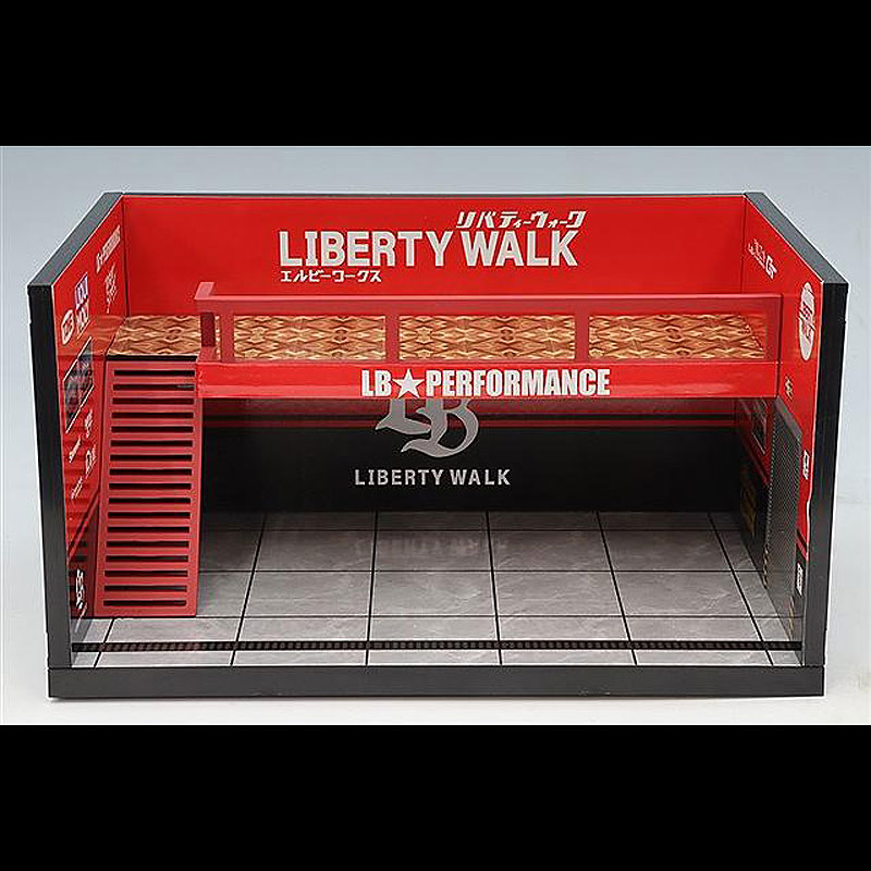 Rakuten - MOTORHELIX(モーターヘリックス) LIBERTY WALK THEME GARAGE(1/64) M90218
