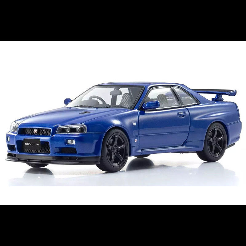 Rakuten - KYOSHO(京商) NISSAN SKYLINE GT-R(R34)(1/43) KS03936BL