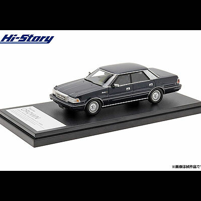 Hi-Story(ハイ・ストーリー) TOYOTA CROWN 4Door Hardtop Royal Saloon G 1986(1/43) HS338BL