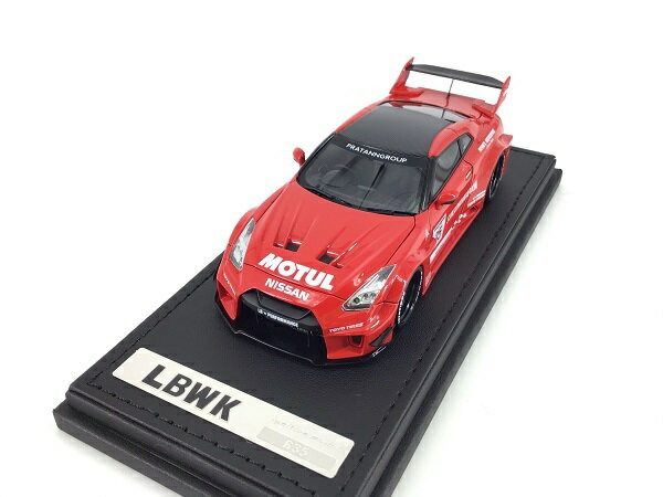 イグニッションモデル製　1/43LB-Silhouette WORKS GT 日産 35GT-RR レッドイグニッションモデル製　IG2550