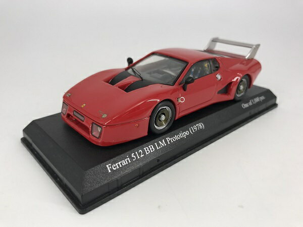 樂天商城 - ベストモデル製　 1/43フェラーリ 512 BB LM プロトタイプ 1978 (レッド)ベストモデル製　BestKBK006