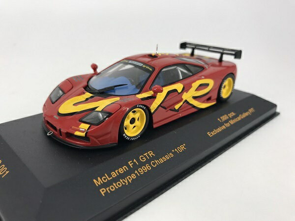 樂天商城 - イクソ製　1/43マクラーレン F1 GTR Prototype 1996 Chassis 10R イクソ製 　RDC001