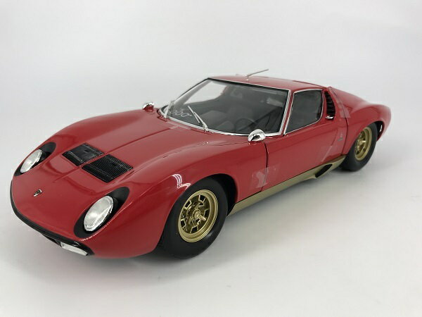 京商製　1/18ランボルギーニ ミウラ P400SV (レッド/ゴールド)京商製　KS08317RG