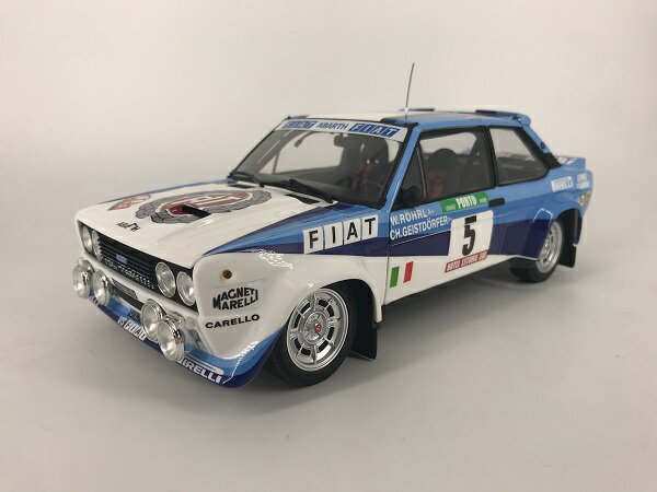 樂天商城 - 京商製 1/18 フィアット 131 アバルト ラリー 1980 ポルトガル #5京商製　KS08376A