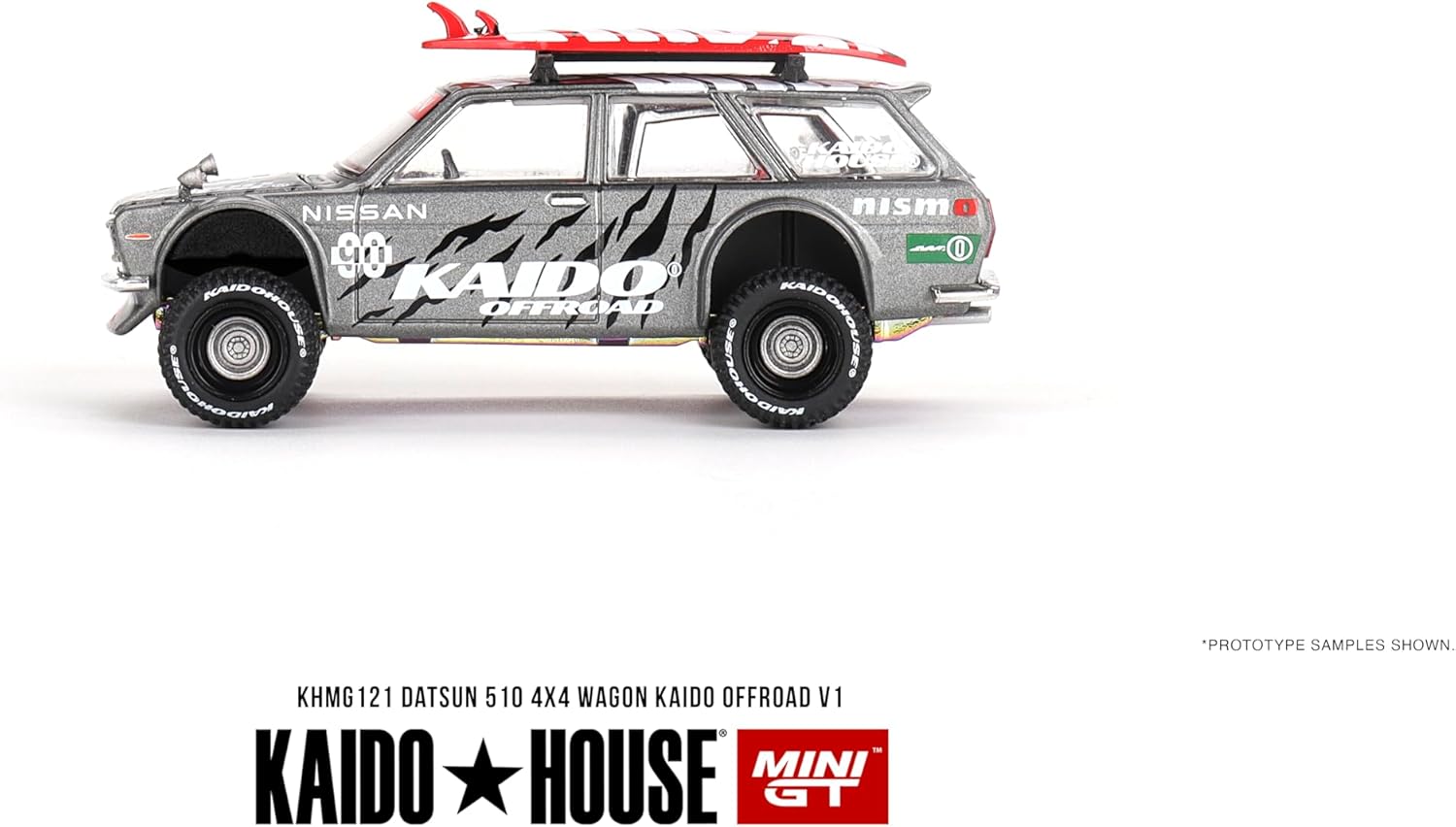 KHMG121 1/64 ダットサン KAIDO 510 ワゴン 4x4 Kaido Offroad V1(右ハンドル) 2
