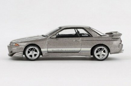樂天商城 - 1/64 Nissan スカイライン GT-R R32 Veilside コンバット C-1 Veilside コンバットグレー(右ハンドル)MGT00971-BL