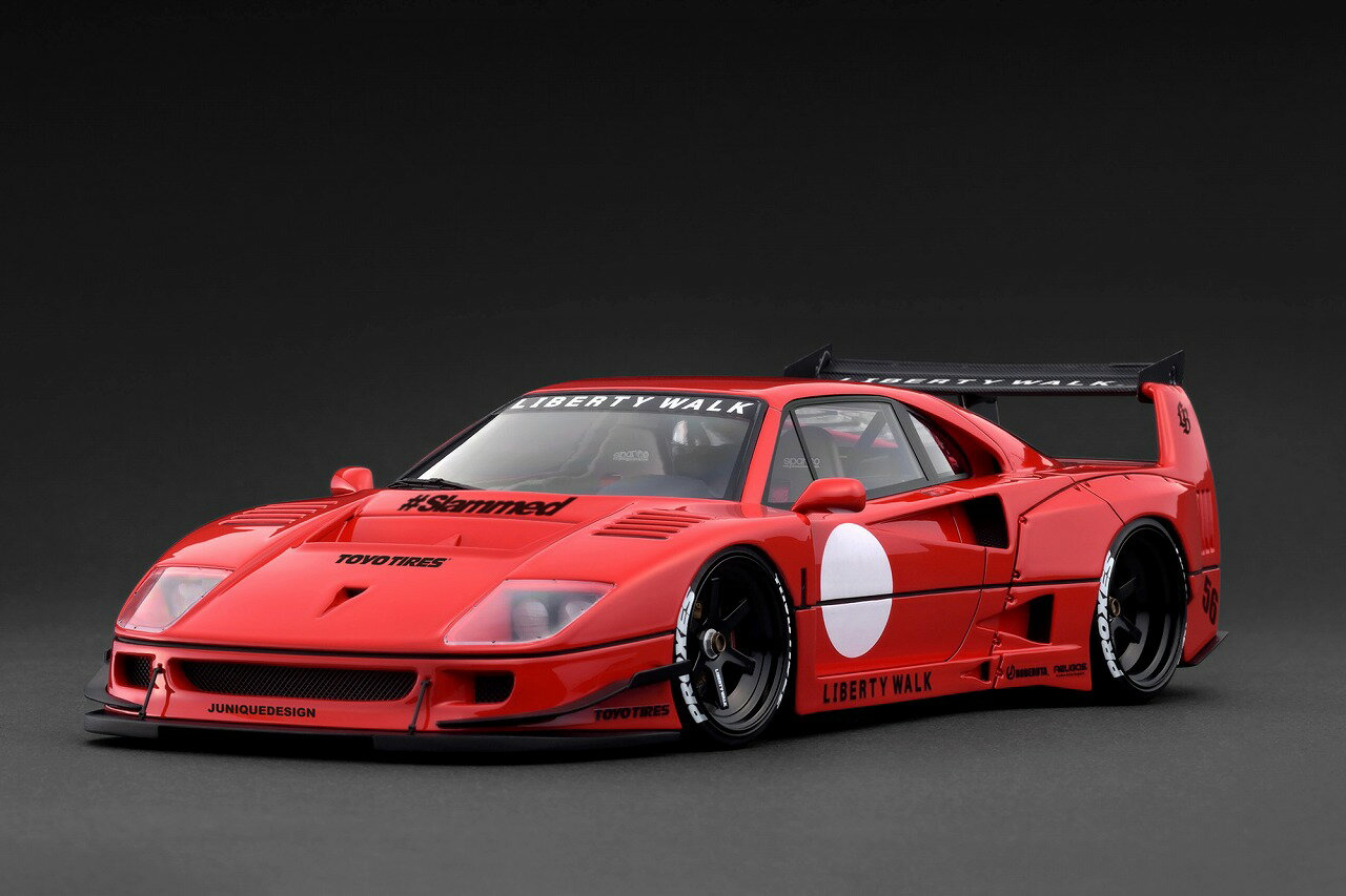 Rakuten - LB-WORKS 40 Red　1/18 ScaleIG3754