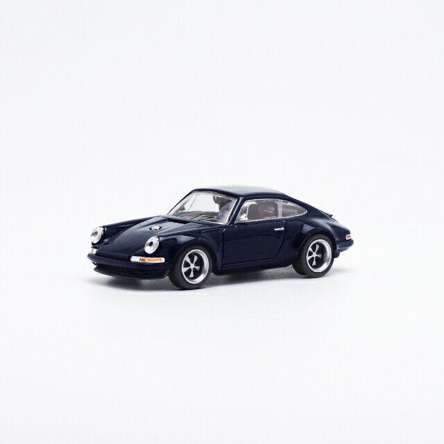 ポップレース 1/64 SINGER MONACO MIDNIGHT BLUE ［ダイキャストミニカー］