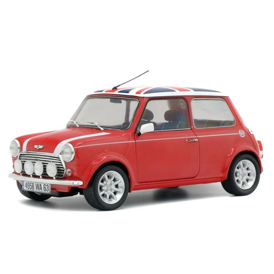 樂天商城 - SOLIDO 1/18scale Mini Cooper Sport (Red / Union Jack Roof)