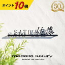 【0の付く日はポイント10倍！】表札 ステンレス【エレガントライン】3mm厚 漢字とローマ字両方入ります アイアン調 ネームプレート 戸建て おしゃれ 切り文字 ローマ字 アルファベット 漢字 国内生産 日本製