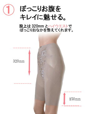 【再入荷】ボディスーツと一緒にきたら、たぶんご飯食べれません。背中ボーン_ハイウエスト_ハード ガードル(ヘムタイプ)W58,W64,W70モカ_綿(コットン)入 ボディスーツ・補整下着)【クーポンで送料無料】【骨盤矯正】【ポイント消化】【ポイント消費】