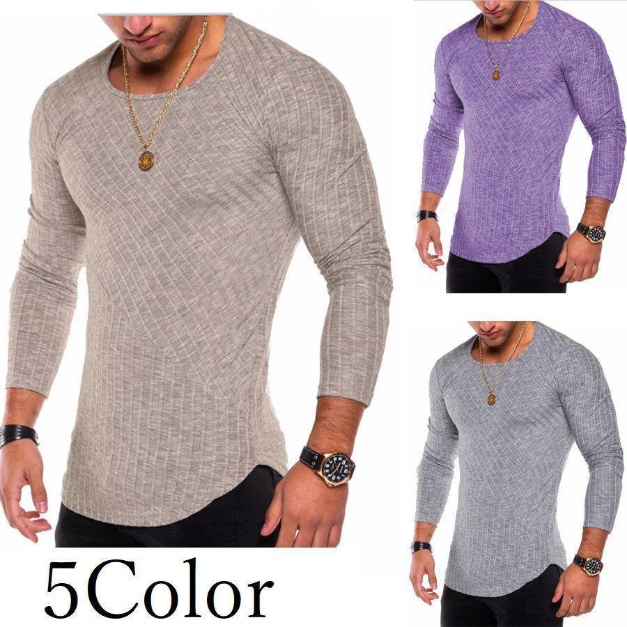 カットソー Tシャツ メンズ 無地 ラウンドネック 長袖 トップス ファッション おしゃれ カラバリ豊富 S M L XL 2XL 3XL