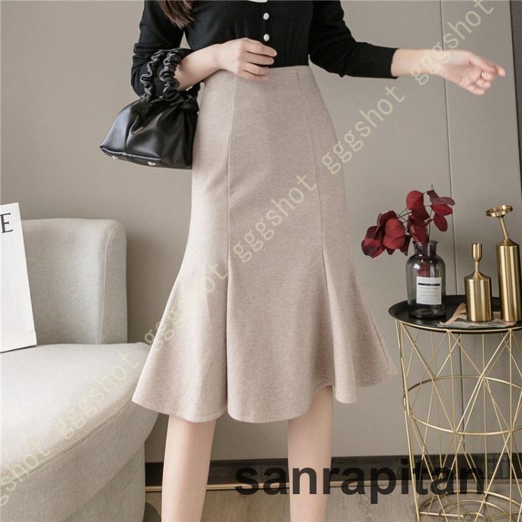 ひざ丈スカート アプリコット 春秋 ミディア丈 スリム レディース スカート ビジネス 仕事用 婦人向け 事務服 着やせ オフィス 黒 カジュアル