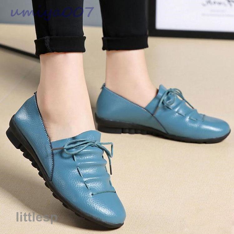 パンプス　レディース革靴　女性　フラット　春夏秋冬　オールシーズン　本革　疲れない　履きやすい　カジュアル 革靴　シューズ　歩きやすい　 婦人靴