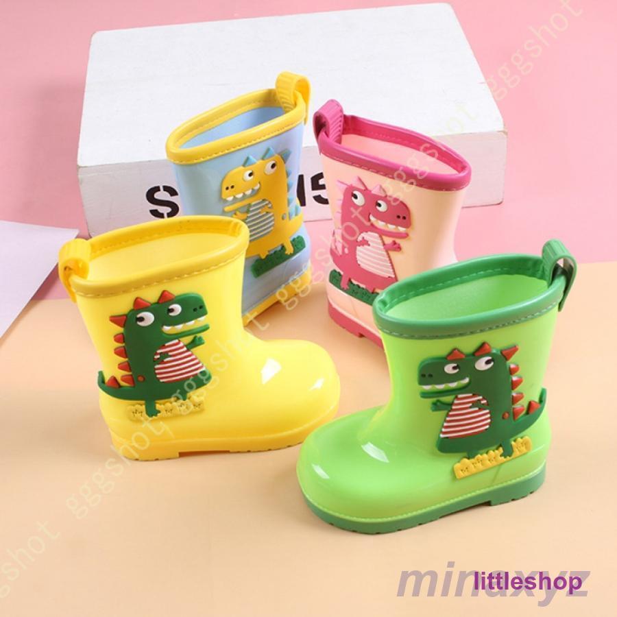レインブーツ ショート キッズ 子ども 男の子 女の子 長靴 防水 シンプル かわいい ガールズ用 小さい..