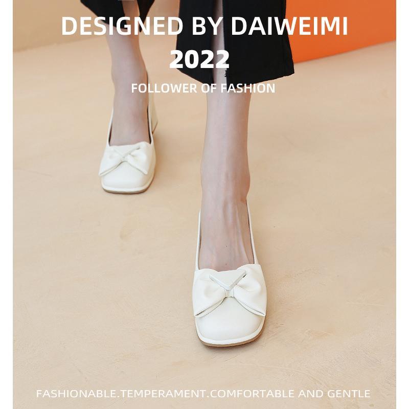 パンプス レディース 歩きやすい 靴 シューズ 痛くない 甲浅 2way 大きいサイズ 太ヒール チャンキーヒール 4.5cmヒール 滑り止め 疲れにくい 晴雨兼用