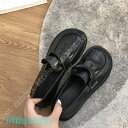 ローファー おじ靴 レディース マニッシュシューズ パンプス 軽量 ローヒール ぺたんこ スリッポン フラットシューズ ラウンドトゥ 痛くない
