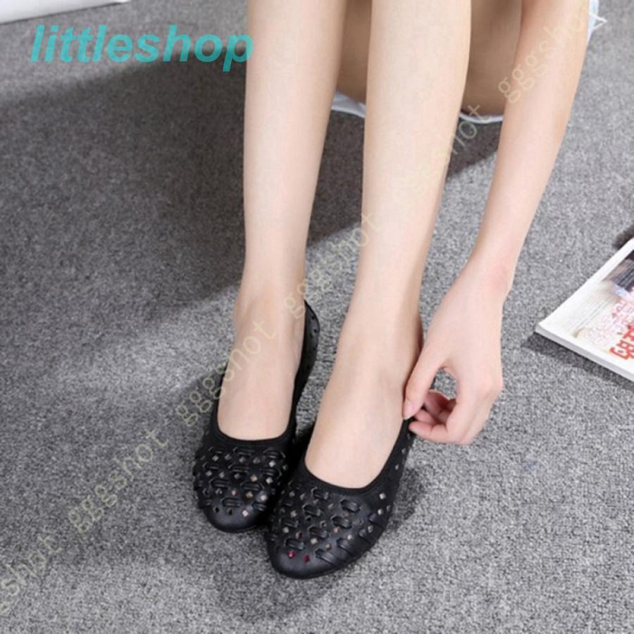 歩きやすい フラットシューズ 透かし彫り ローファー 厚底 レディース モカシン スリッポン パンプス ナースシューズ 靴 通学 通勤 婦人靴 レディース