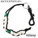 ゴルフ スコアカウンター ビーズ クリップ付き ストロークカウンター スコアキーパー カウント ゴルフアクセサリー ラウンド用品