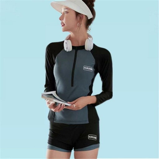 水着セット レディース メンズ ラッシュガード 日焼け防止 カップル水着 ペアルック 上下セット スポーツ 半ズボン フィットネス セパレート プール