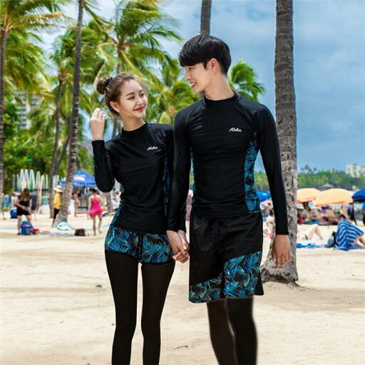 カップル 水着 ペアルック カップル 水泳 速乾性 ビキニ ラッシュガード UV対策 オフショルダー バックフリル バックシャン メンズ カップル 水着 ペアルック カップル 水泳 速乾性 ビキニ ラッシュガード UV対策 オフショルダー バックフリル バックシャン メンズ