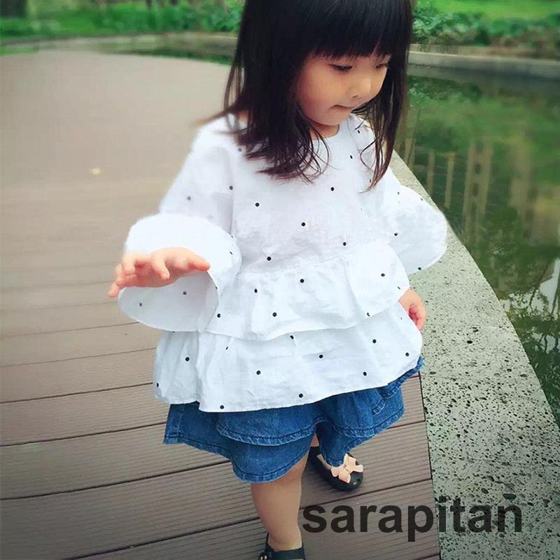 子供用ショートパンツ デニム ハーフパンツ 半ズボン 女の子 キッズ ジュニア シンプル 無地 フリル ウエストゴム かわいい 80 90 100 1