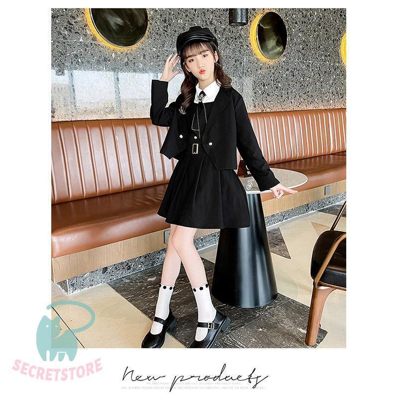 卒業式 小学校 女の子スーツ 子供服ドレスフォーマルワンピース 入学式 セットアップ コート ワンピース 制服 スカート アンサンブルスーツ発表会 ジュニア