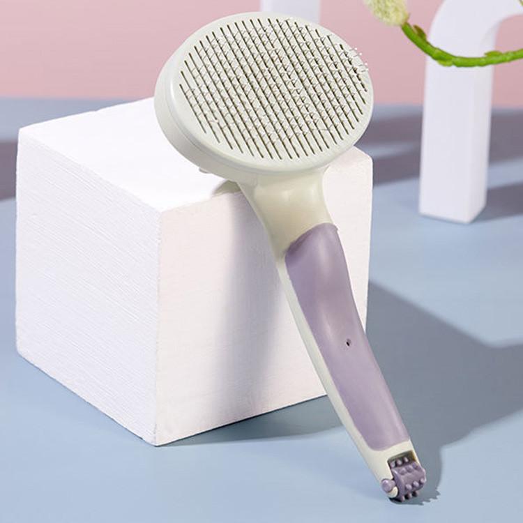 抜け毛ブラシ ペットブラシ 犬 猫 抜け毛取り 換毛期 マッサージ ブラッシング ペット用品 ペットお手入れ クリーナー 毛玉取り グルー..