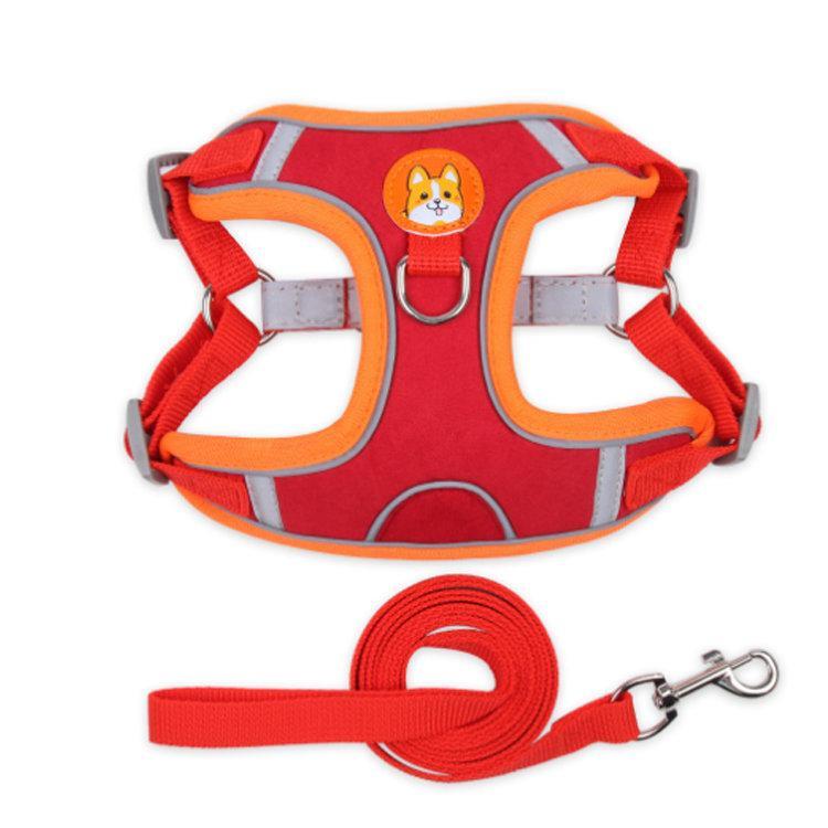 牽引ロープリードセット犬猫ハーネス...