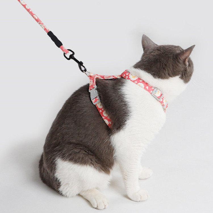 牽引ロープ リードセット 犬 猫 ハーネス 胴輪/胸あて式 お散歩グッズ ペット牽引縄 ドッグリード 小型犬 中型犬 引っ張り防止 ペット用品