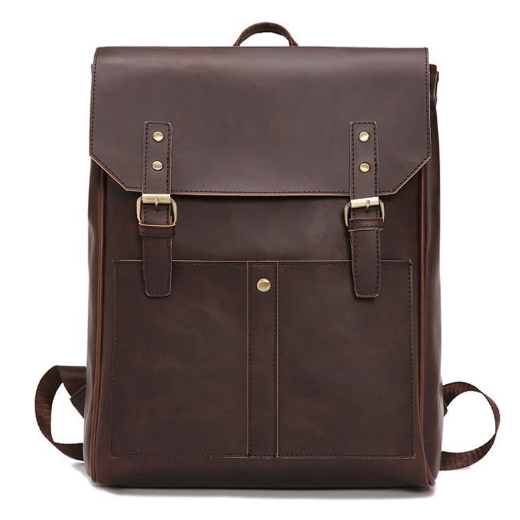 リュック　メンズ　リュックサック 本革　牛革　デイパック　ビジネス　バックパック　レザー　通勤通..