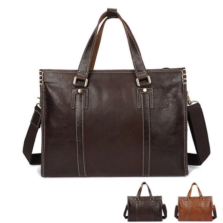 A4対応可　トートバッグ　ショルターバッグ　メンズ　手提げバッグ　本革　レザー　2way　斜め掛け　ビ..