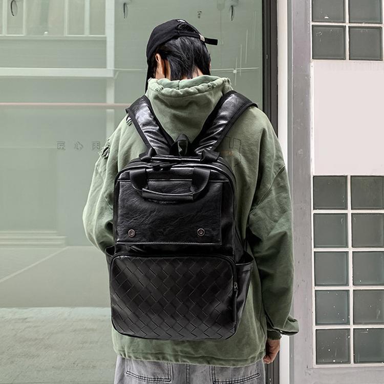 リュック　メンズ　リュックサック pu革　デイパック　ビジネス　バックパック　レザー　通勤通学　旅..