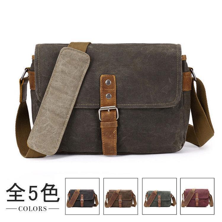 メッセンジャー カメラバッグ カメラケース 一眼レフバッグ 鞄 かばん カメラバック　レンズ収納　イン..