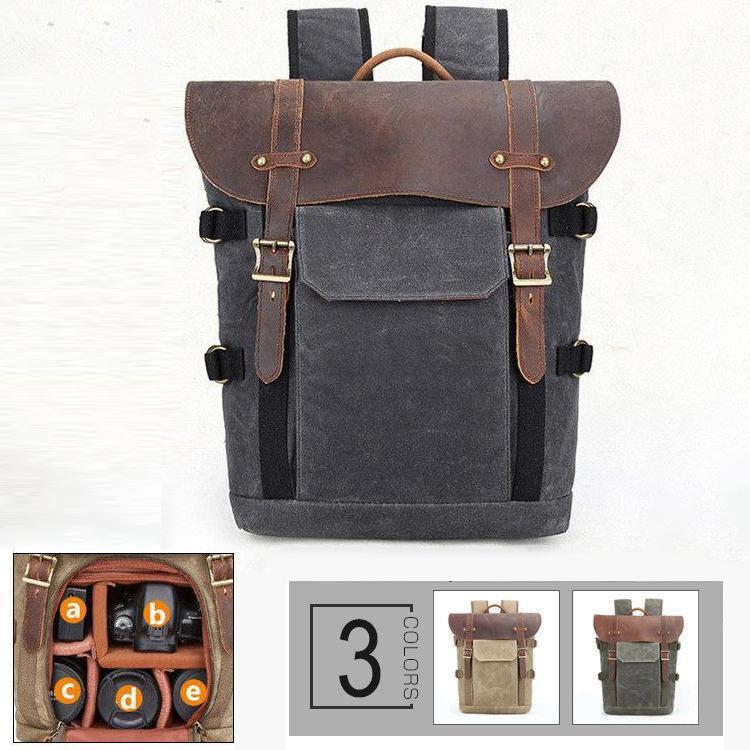 リュック カメラバッグ カメラケース　一眼レフバッグ 鞄 かばん カメラバック　レンズ収納　インナー..