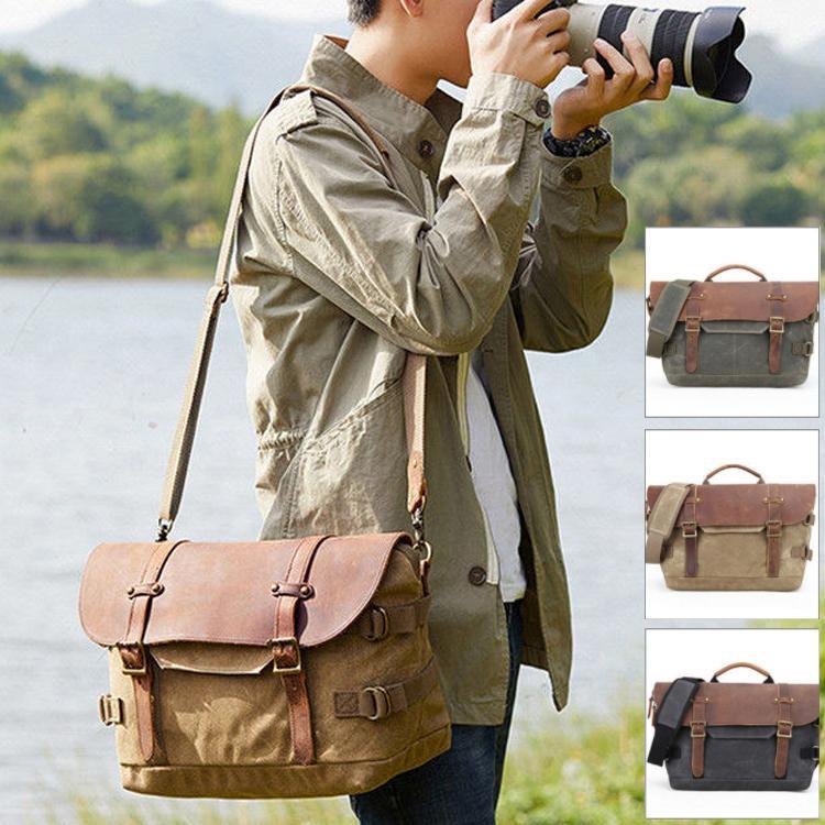 カメラバッグ カメラケース　一眼レフバッグ 鞄 かばん カメラバック　メッセンジャー 斜め掛け レンズ..