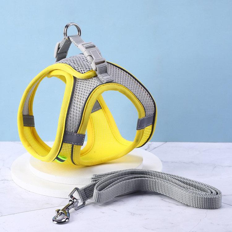 牽引ロープ リードセット 犬 猫 ハーネス 胴輪/胸あて式 お散歩グッズ ペット牽引縄 ドッグリード 小型犬 中型犬 引っ張り防止 ペット用品