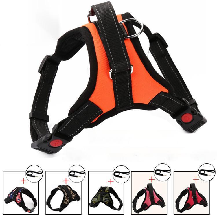 牽引ロープ リードセット 犬 猫 ハーネス 胴輪/胸あて式 ベスト お散歩グッズ ペット牽引縄 ドッグリード 小型犬 中型犬 引っ張り防止 ペット用品