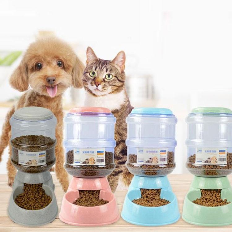 給餌器 猫 犬 自動給餌器 ペットボトル ペット ペットフィーダー 自動水飲み器 給水器 給水タンク　ペット用品　自動補給 旅行 外出 食器