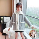 ピーコート Pコート キッズコート ミドル丈 秋冬 ラシャコート 女の子 子供服 ジュニア アウター ジャケット キッズ 中綿コート 防寒